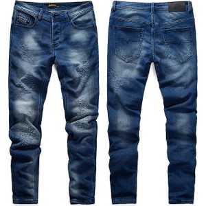 Niebieskie jeansy Recea w młodzieżowym stylu