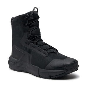 Czarne buty zimowe Under Armour w sportowym stylu