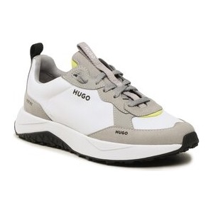 Buty sportowe Hugo Boss w sportowym stylu z płaską podeszwą