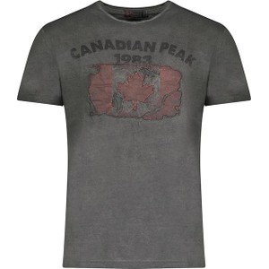 T-shirt Canadian Peak z bawełny z krótkim rękawem