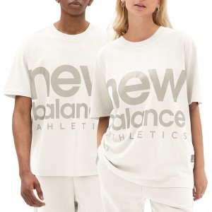 T-shirt New Balance z dresówki
