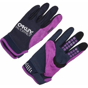 Fioletowe rękawiczki Oakley