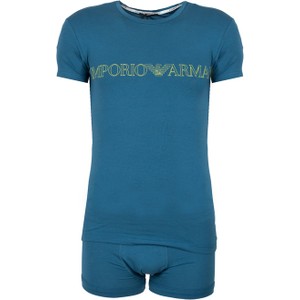 T-shirt Emporio Armani z tkaniny w młodzieżowym stylu