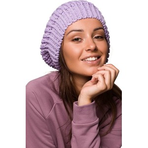 Fioletowa czapka Be Knit