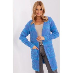 Niebieski sweter Wool Fashion Italia w stylu casual