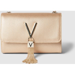 Złota torebka Valentino Bags z aplikacjami