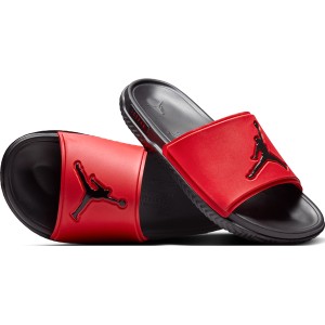Czerwone buty letnie męskie Jordan w sportowym stylu