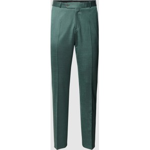 Zielone spodnie Wilvorst z wełny w stylu casual