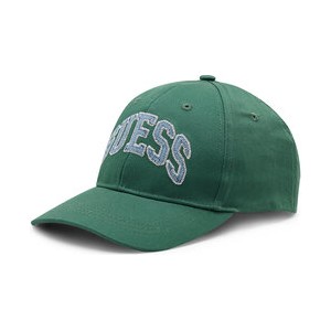 Zielona czapka Guess