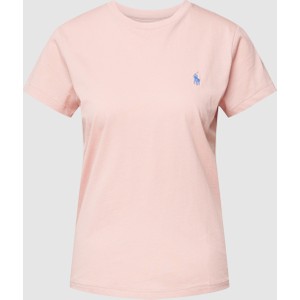 Różowy t-shirt POLO RALPH LAUREN