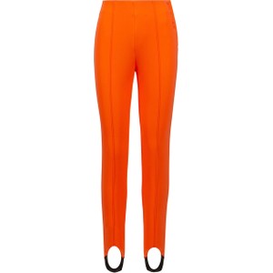 Pomarańczowe spodnie Bogner w stylu casual