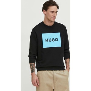 Bluza Hugo Boss z nadrukiem z bawełny