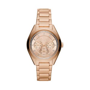 Armani Exchange Zegarek Lady Giacomo AX5658 Różowy