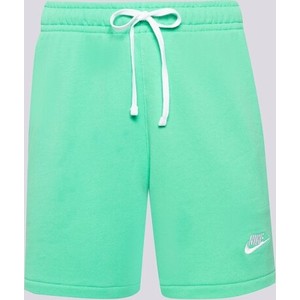 Zielone spodenki Nike w sportowym stylu