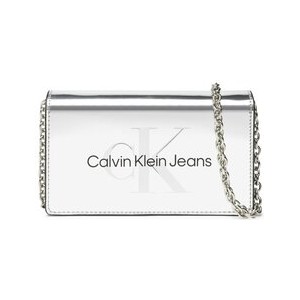 Calvin Klein Jeans Etui na telefon Sculpted Ew Flap Phone Cb Silver K60K610406 Srebrny