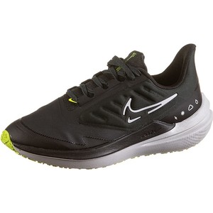 Czarne buty sportowe Nike sznurowane z płaską podeszwą z tkaniny