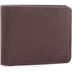 Brązowy portfel męski Vans ze skóry