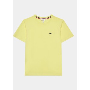 Żółta koszulka dziecięca Lacoste dla chłopców