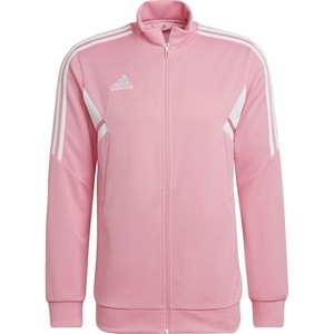 Różowa bluza Adidas z tkaniny w sportowym stylu