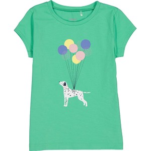 Zielona bluzka dziecięca Lamino dla dziewczynek