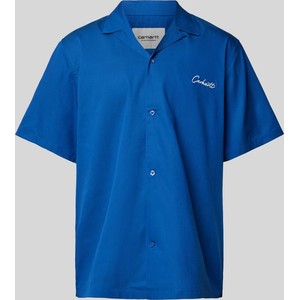 Niebieska koszula Carhartt WIP z klasycznym kołnierzykiem