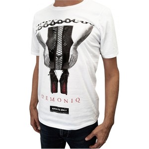 T-shirt Demoniq Ts z krótkim rękawem w młodzieżowym stylu z nadrukiem