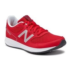 Czerwone buty sportowe dziecięce New Balance sznurowane
