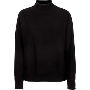Czarny sweter Lieblingsstück z bawełny