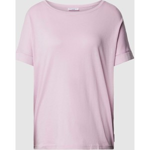 Różowy t-shirt Marc O'Polo z bawełny