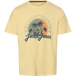 T-shirt Jack & Jones z bawełny z krótkim rękawem