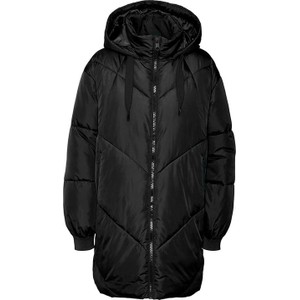 Czarny płaszcz Vero Moda krótki w stylu casual