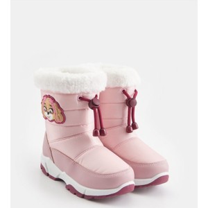 Różowe buty dziecięce zimowe Sinsay dla dziewczynek