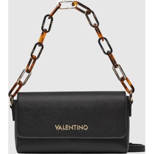 Czarna torebka Valentino by Mario Valentino matowa mała w stylu glamour