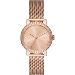 Zegarek DKNY Soho D NY6686 Różowe złocenie