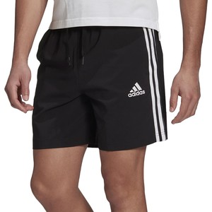 Czarne spodenki Adidas z tkaniny