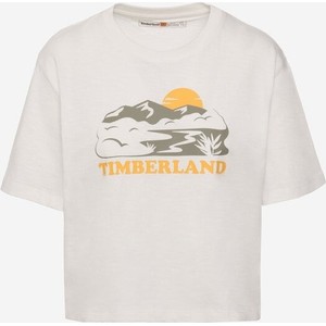 Bluzka Timberland z krótkim rękawem z okrągłym dekoltem