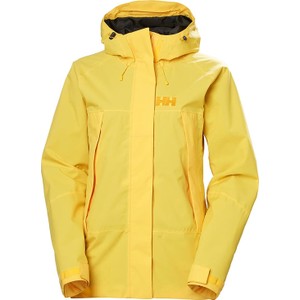 Żółta kurtka Helly Hansen krótka wiatrówki w stylu casual