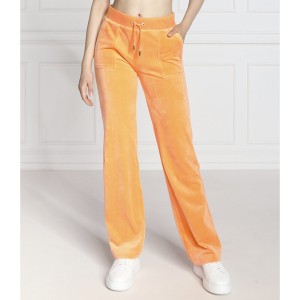 Pomarańczowe spodnie sportowe Juicy Couture