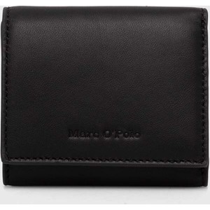Czarny portfel Marc O'Polo