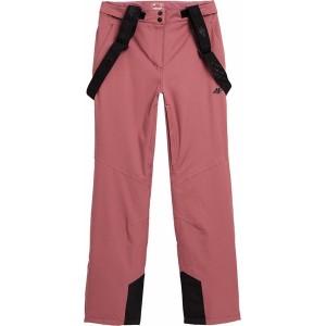 Różowe spodnie sportowe 4F w sportowym stylu