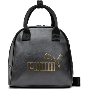 Czarna torebka Puma do ręki w sportowym stylu matowa