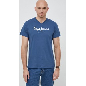 T-shirt Pepe Jeans z nadrukiem w młodzieżowym stylu