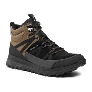 Czarne buty trekkingowe Clarks z goretexu