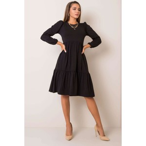 Czarna sukienka 5.10.15 mini w stylu casual