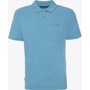 Niebieski t-shirt Timberland z krótkim rękawem