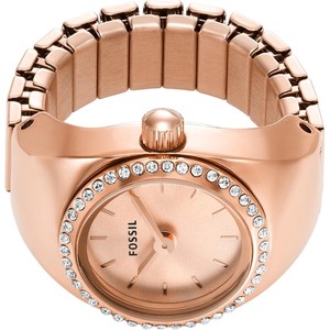 Zegarek Fossil Watch Ring ES5320 Rose Gold/Rose Gold