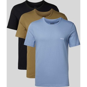Hugo Boss T-shirt z okrągłym dekoltem w zestawie 3 szt. model ‘Classic’