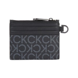 Calvin Klein Etui na karty kredytowe Subtle Mono 6Cc Holder W/Zip K50K509236 Czarny