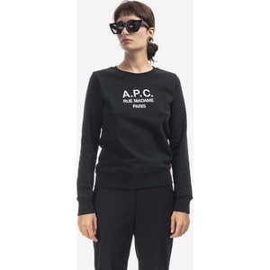 Czarna bluza A.P.C. z bawełny
