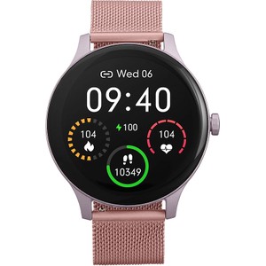 Smartwatch GARETT Classy różowy stalowy